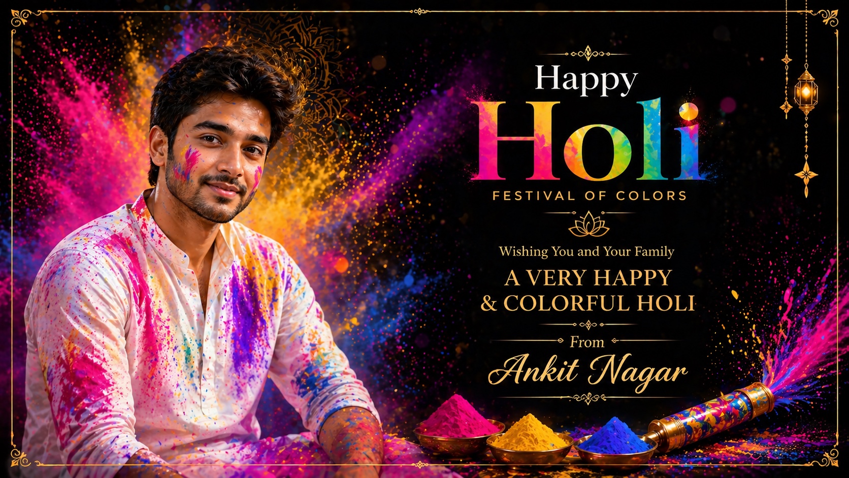 Holi banner